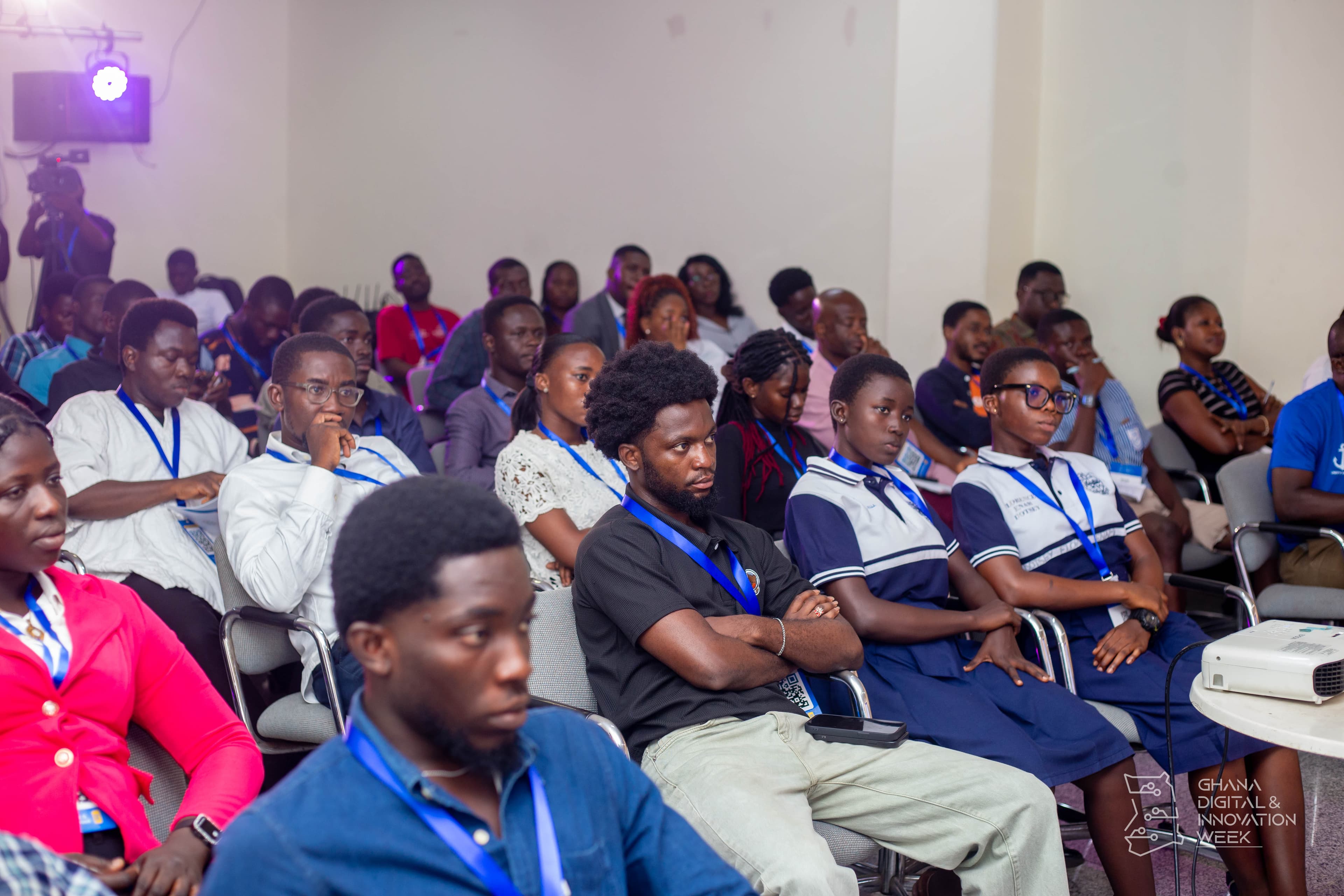 Participants attending the NextGen Data Lab facilitation session at Ghana Digital and Innovation Week 2025